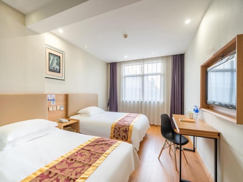 Greentree Inn Yiwu International Trade City Hotel Dış mekan fotoğraf