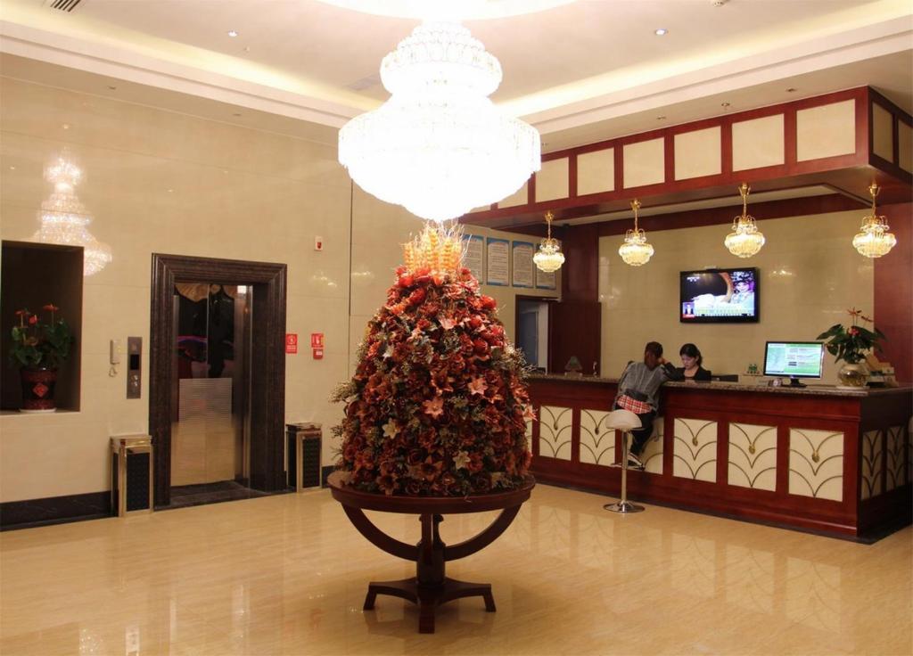 Greentree Inn Yiwu International Trade City Hotel Dış mekan fotoğraf
