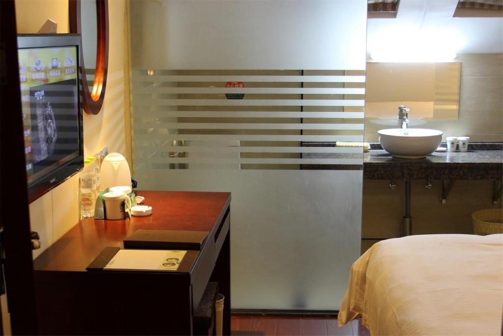 Greentree Inn Yiwu International Trade City Hotel Oda fotoğraf